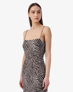 PRINT LONG DRESS