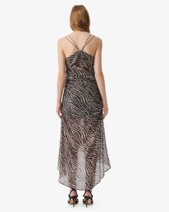 PRINT MIDI SKIRT