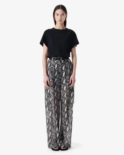 PRINTED CARGO PANTS