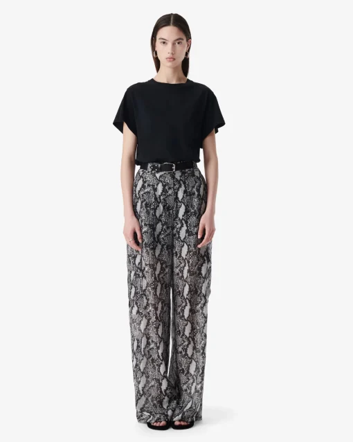 PRINTED CARGO PANTS