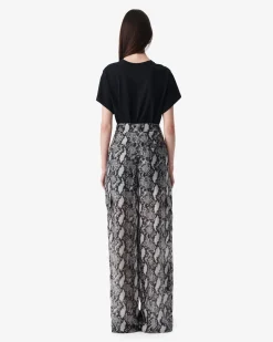 PRINTED CARGO PANTS