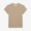 ROUND-NECK LINEN T-SHIRT