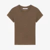 ROUND-NECK LINEN T-SHIRT