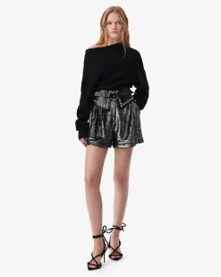 SEQUIN SHORTS
