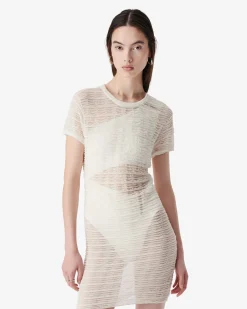 SHORT TEXTURED DRESS