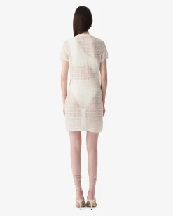 SHORT TEXTURED DRESS
