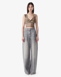 SHORT TWISTED TOP