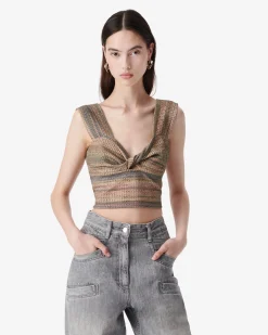 SHORT TWISTED TOP