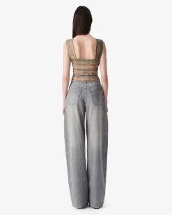 SHORT TWISTED TOP