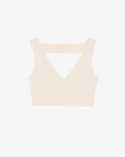 SHORT V-NECK TOP