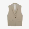 SLEEVELESS BLAZER
