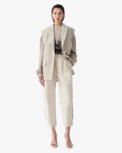 SLEEVELESS BLAZER