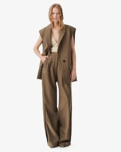 SLEEVELESS BLAZER