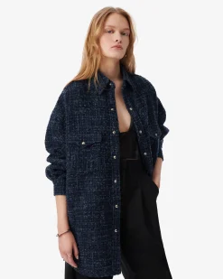 TWEED OVERSHIRT