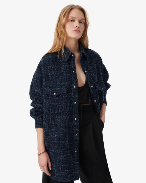 TWEED OVERSHIRT
