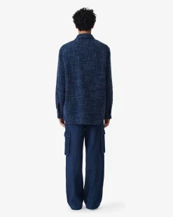 TWEED OVERSHIRT