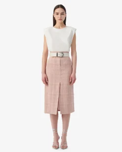 TWEED PENCIL SKIRT