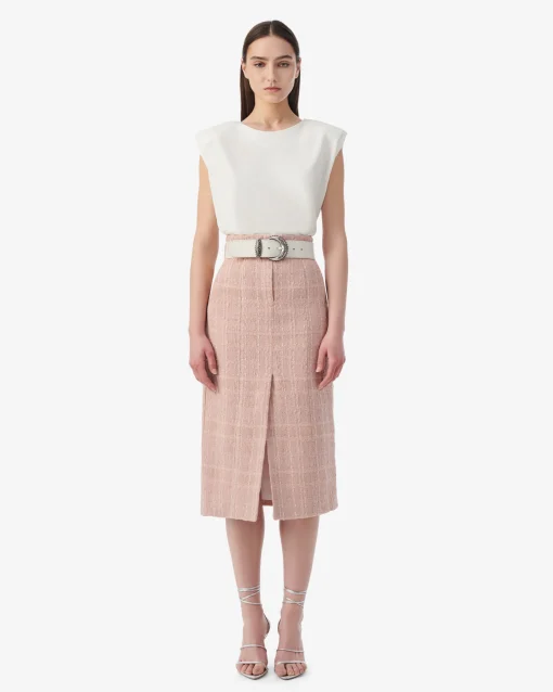TWEED PENCIL SKIRT