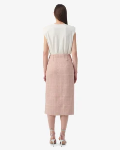 TWEED PENCIL SKIRT