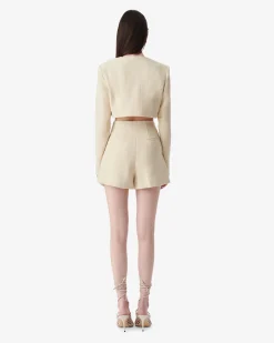 TWEED SHORTS